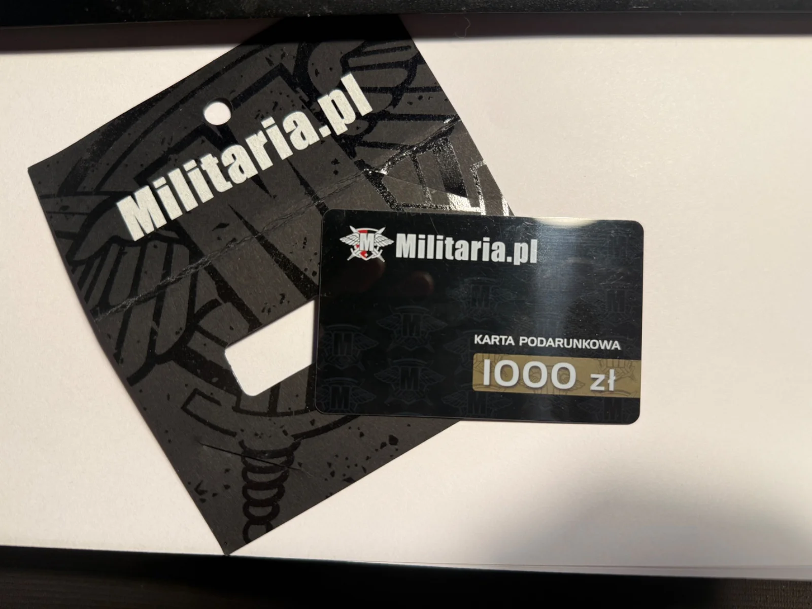 Karta podarunkowa Militaria 1000zł