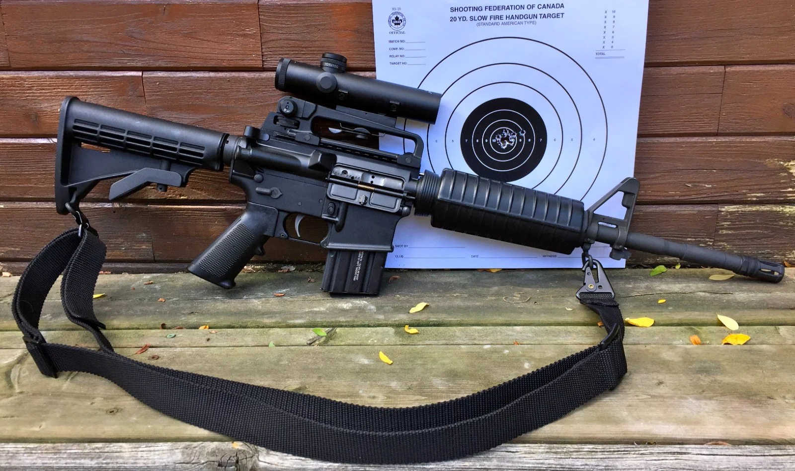 Replika Colt 4x20 na Carry Handle