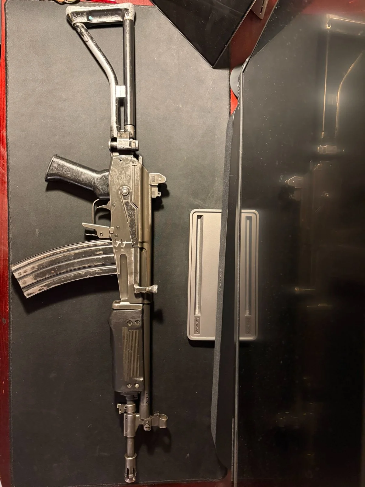 Galil SAR /SARS/ 5,56x45 semi-auto, policja izraelska, mocne ślady użytkowania, celny