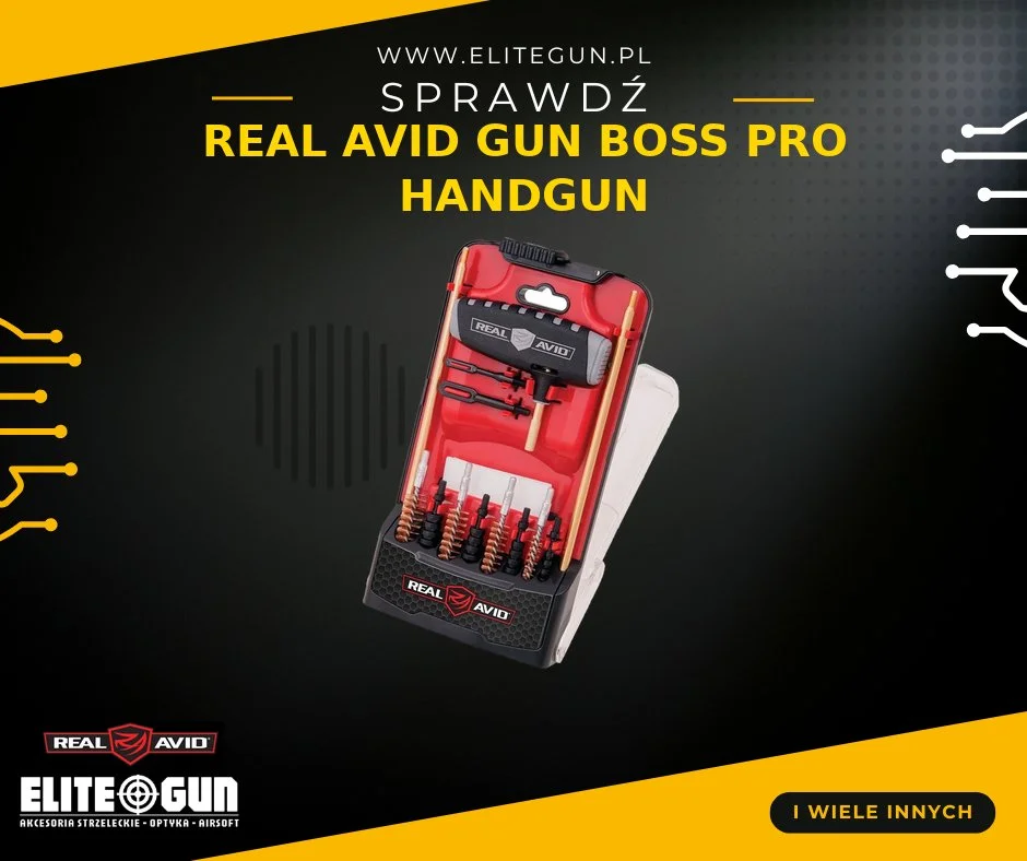 Real Avid Gun Boss Pro Handgun - zestaw do czyszczenia pistoletów 141,72 zł
