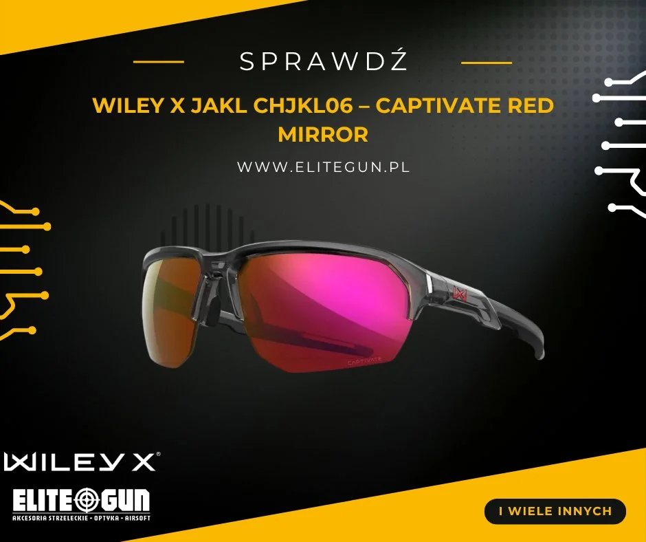 Wiley X JAKL CHJKL06 - CAPTIVATE Red Mirror