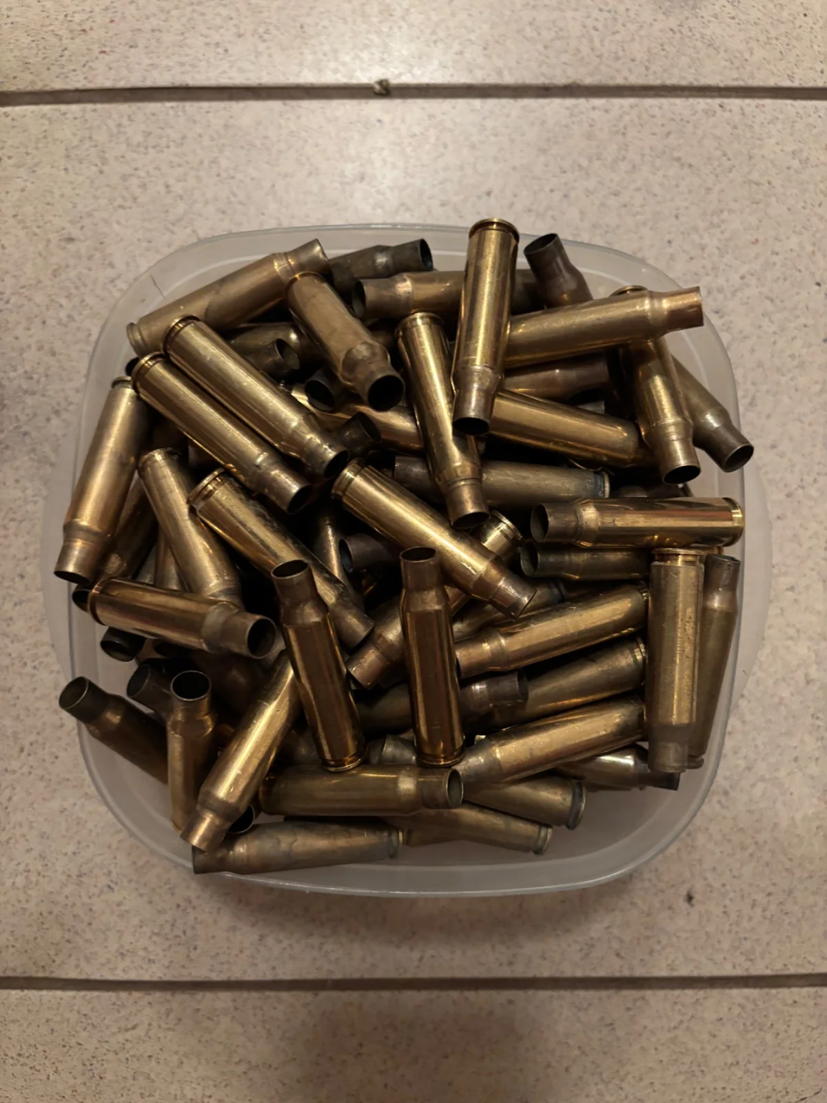 Łuski 308 WIN 172 sztuki MIX