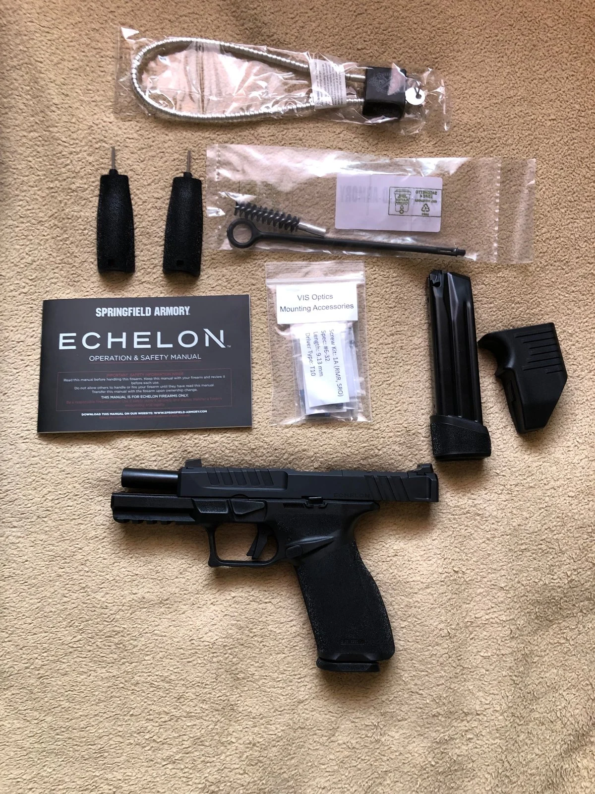 Springfield Echelon U-Dot 4,5" Powder River Precision Kit - ulepszony spust