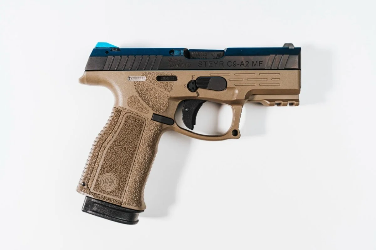 STEYR ARMS C9-A2 MF, KAL 9X19 PARA TRYT, RAL 7013