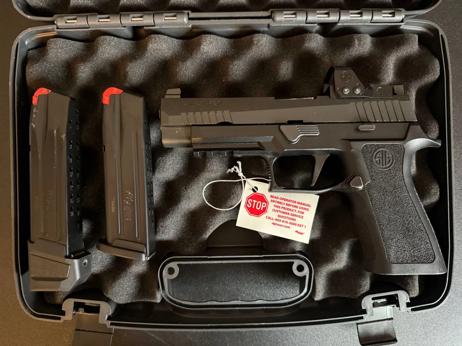 Pistolet Sig Sauer P320 XFULL RXP z Romeo Pro