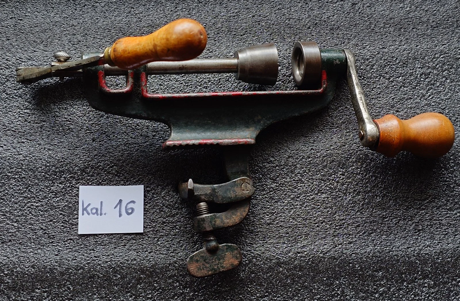 Zawijarka maszynka do elaboracji amunicji śrutowej 16GA 16/70 Roll crimp