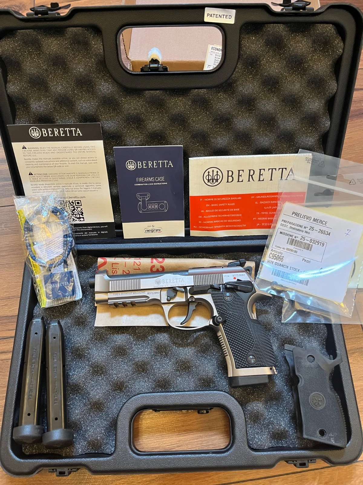 Pistolet Beretta 92x performance OR IPSC