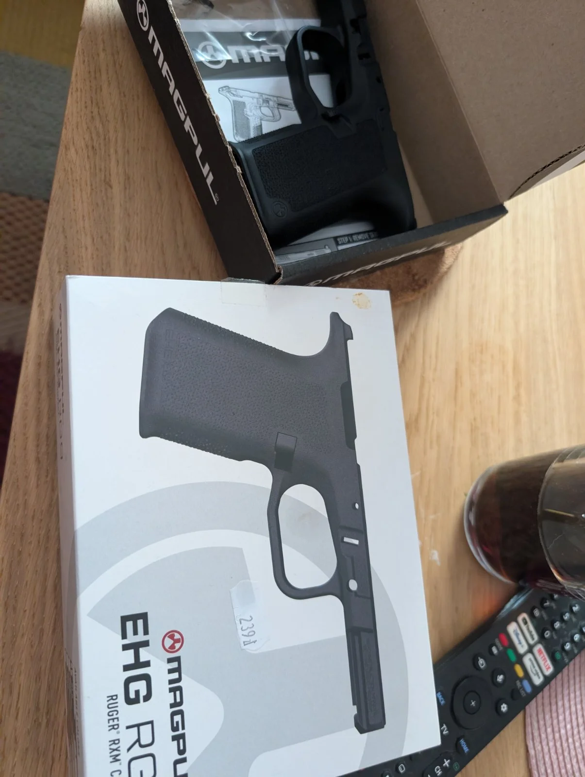 Chwyt Ruger RXM compact czarny, nowy