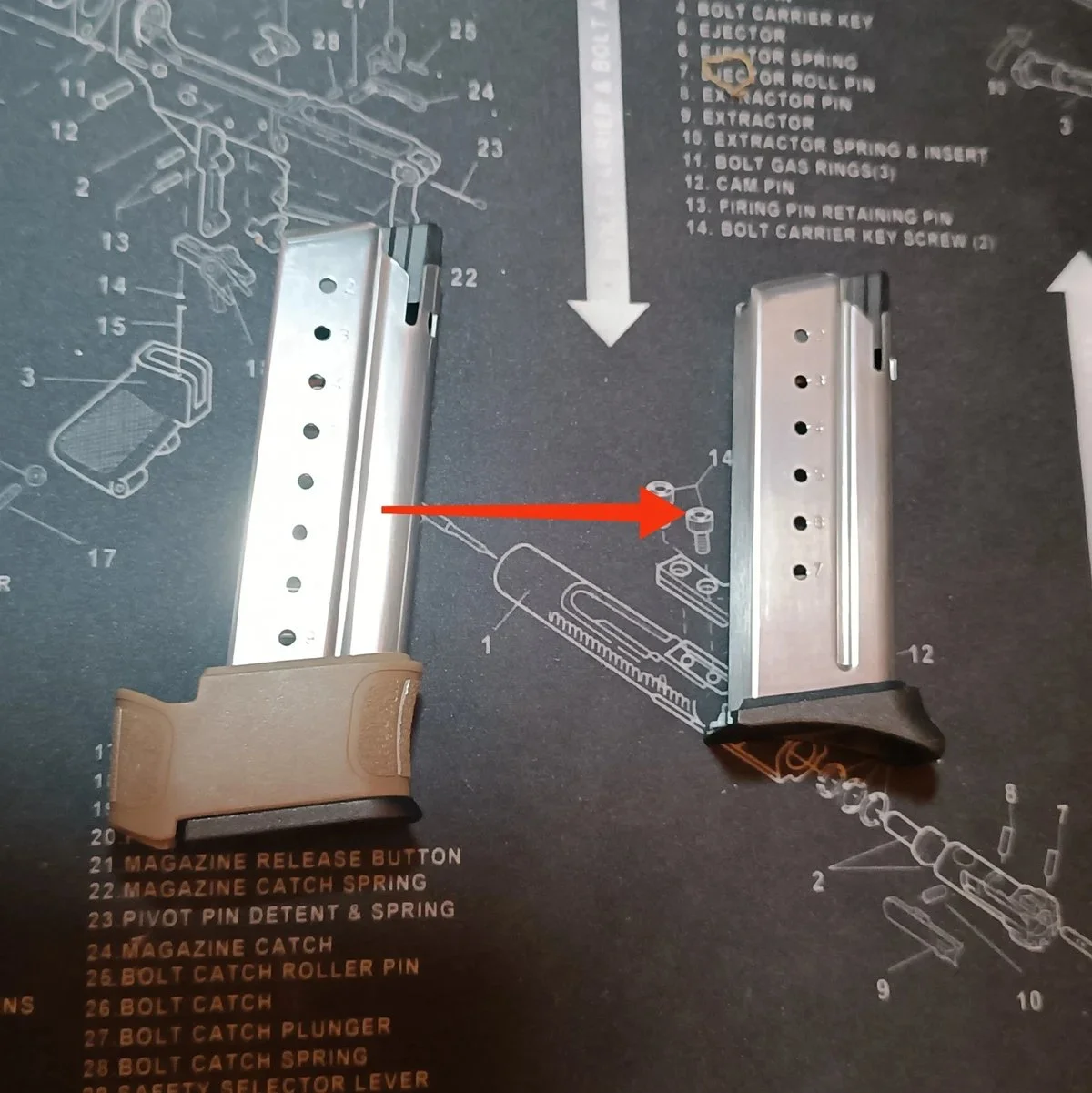 Zamienię / kupię - Magazynek HS S7 9x19