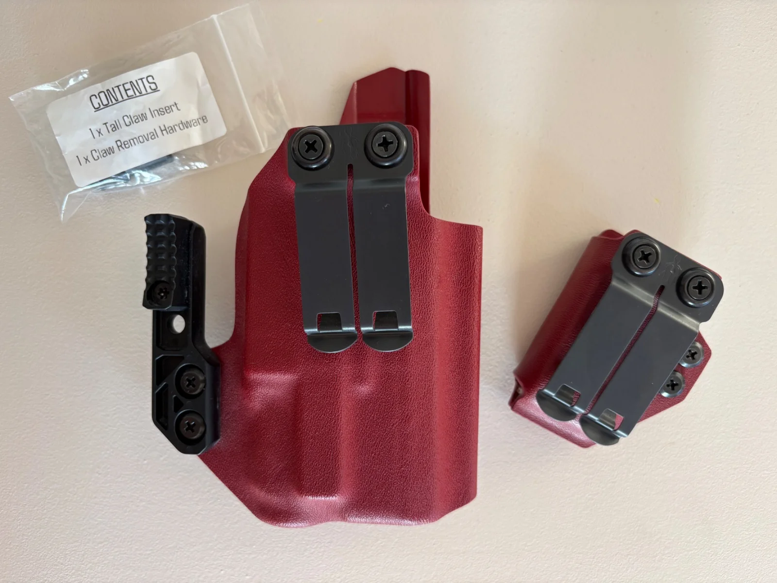 Kabura AIWB CZ Shadow 2 Compact / Carry plus XC3