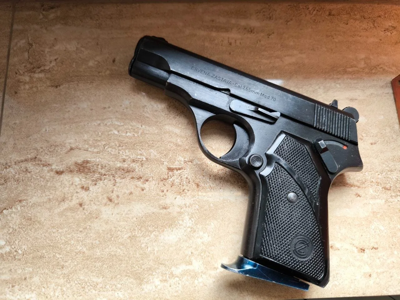 Leżak szafowy Zastava M70 7,65Browning