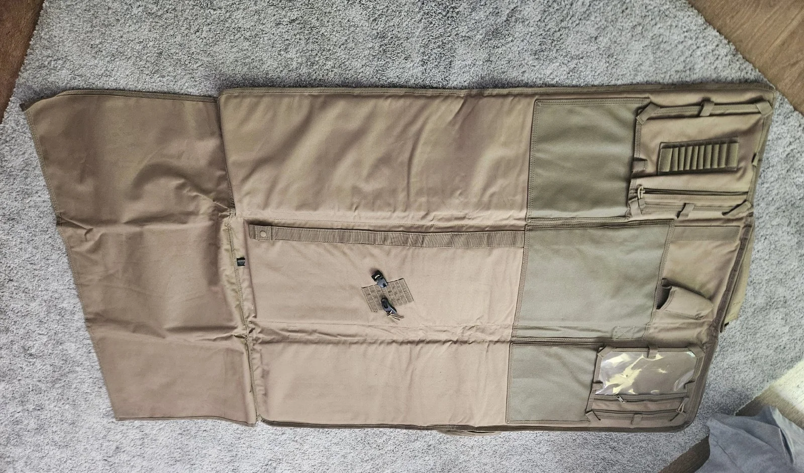 Mata strzelecka z pokrowcem Condor Sniper Shooters Mat Olive