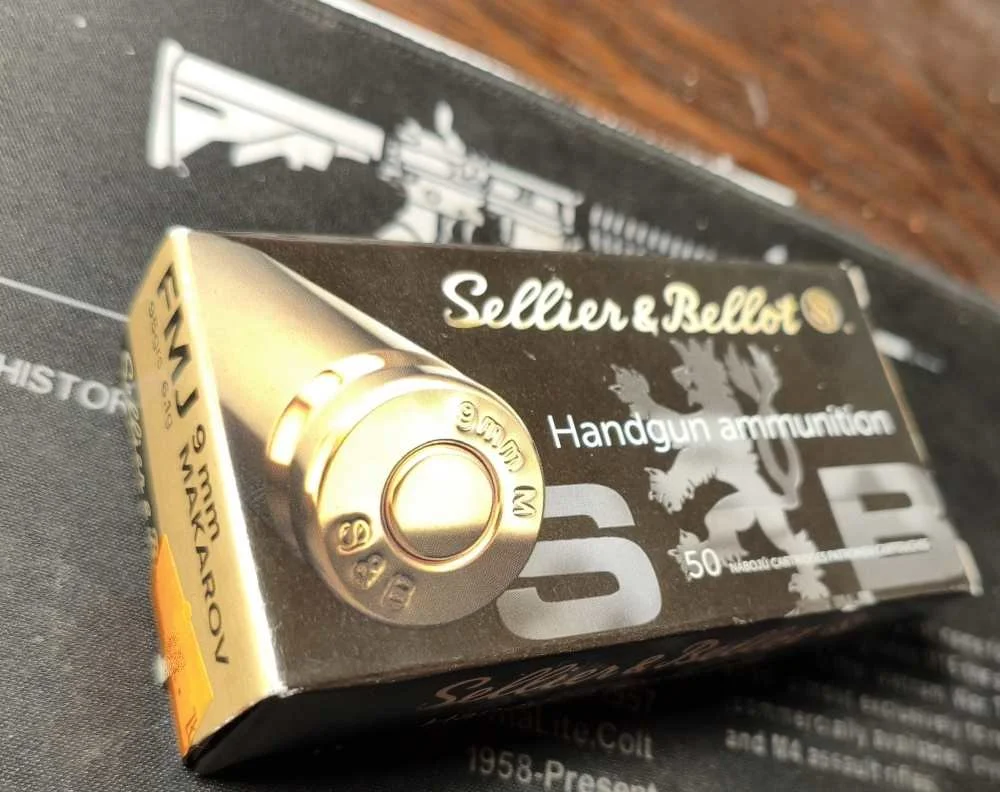 Amunicja Sellier Bellot 9x18 Makarov FMJ  50 szt. dostępne 18 paczek