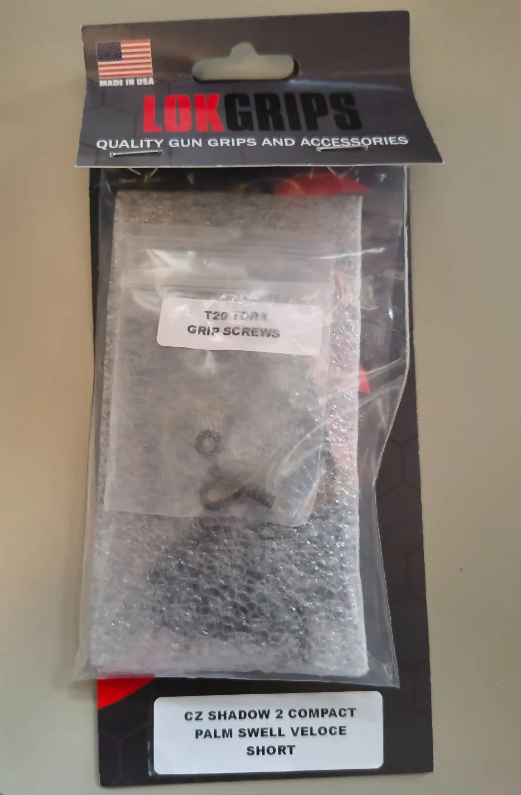 Okładziny LOK Grips Veloce - Cz Shadow 2 Compact / Carry