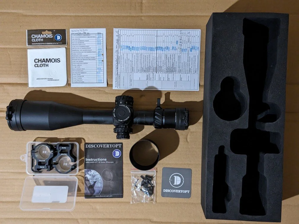 Luneta celownicza Discovery Optics HD GEN-II 5-30x56 SFIR FFP-Z MRAD z montażem