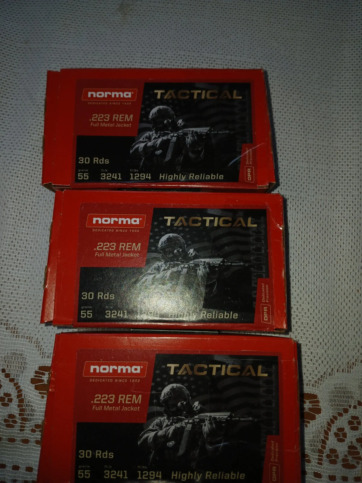 Nadwyżka  .223 rem  Norma