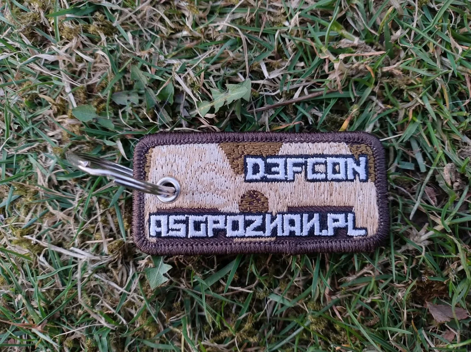Naszywka brelok ASG Poznań DEFCON