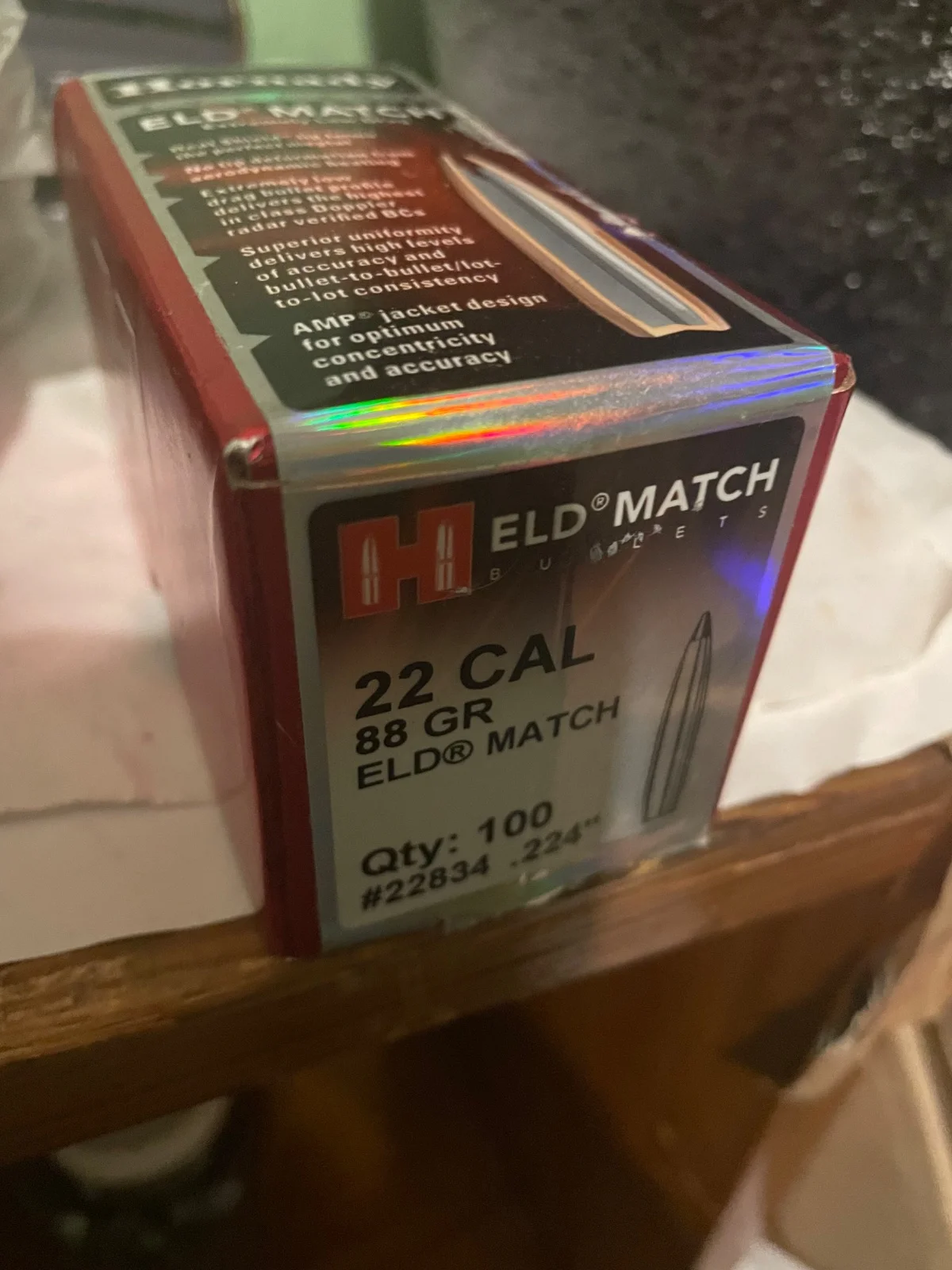 Pociski Hornady 22 .224 ELD-Match 88gr
