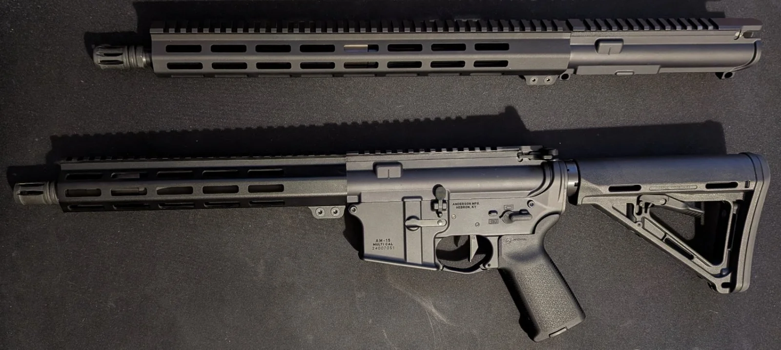 AR15 MU15 dwa uppery 10,5'' i 16''