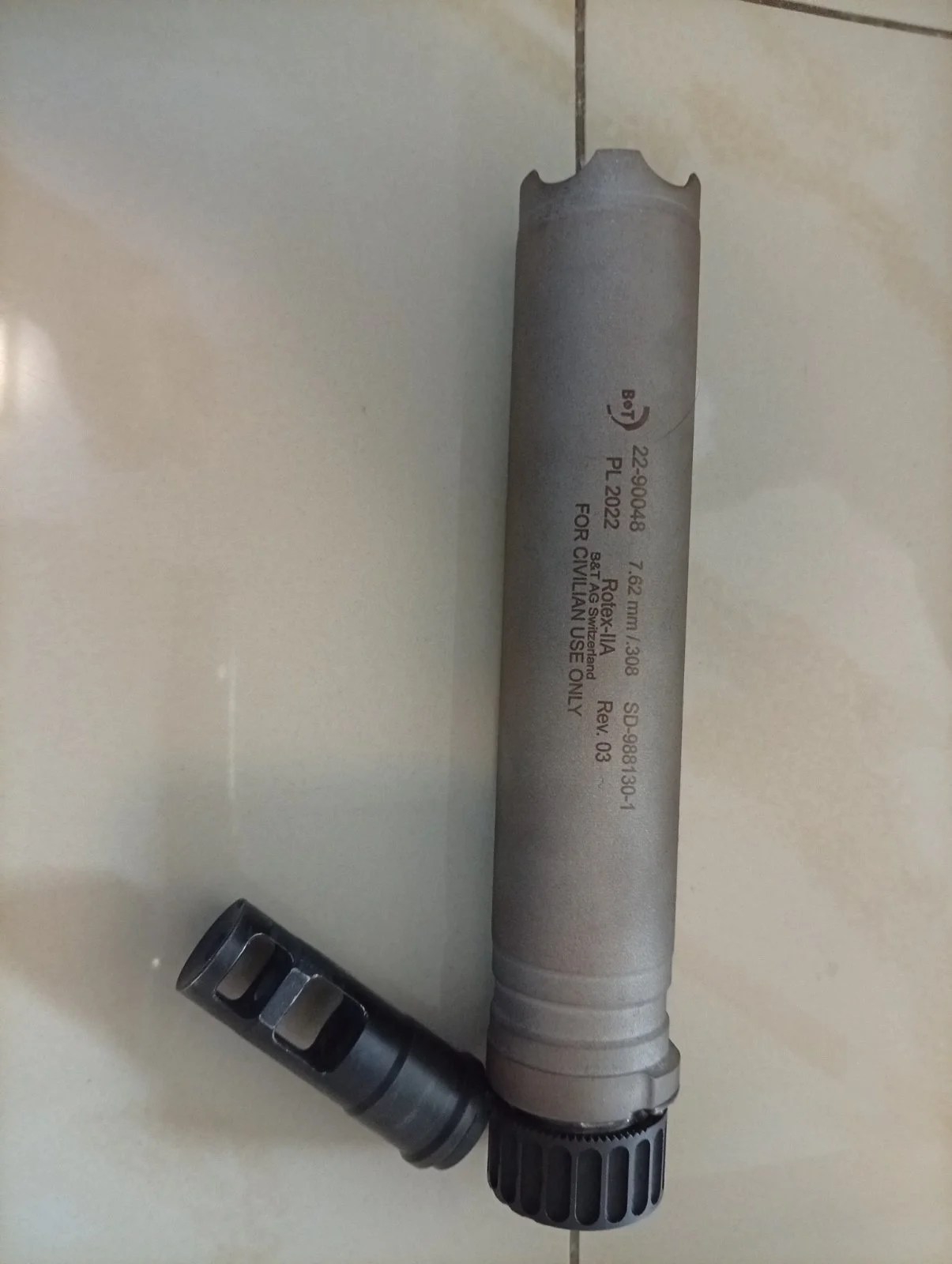 Tłumik B&T rotex IIA
