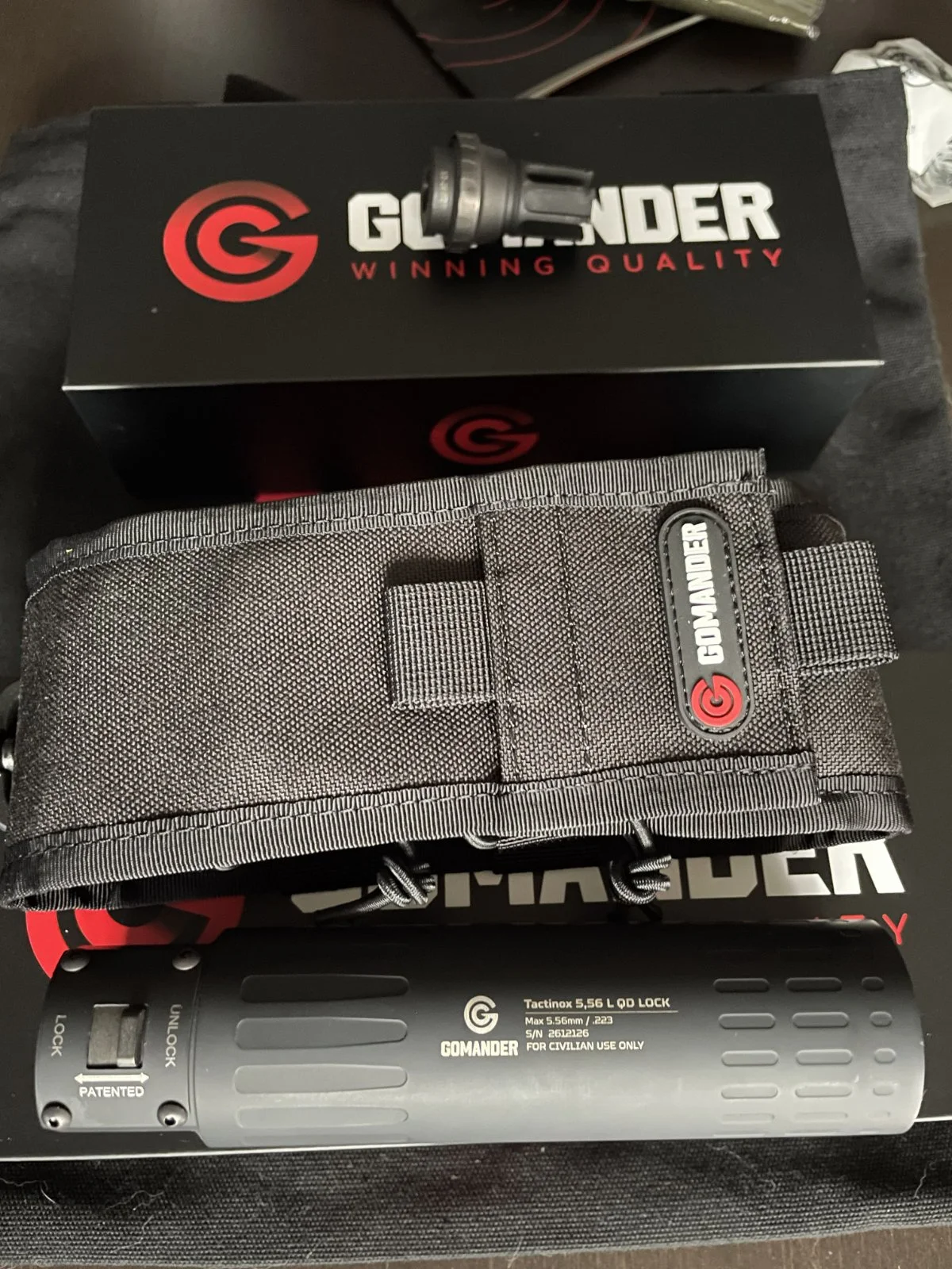 Zestaw Gomander Tactinox plus Quadron 5,56