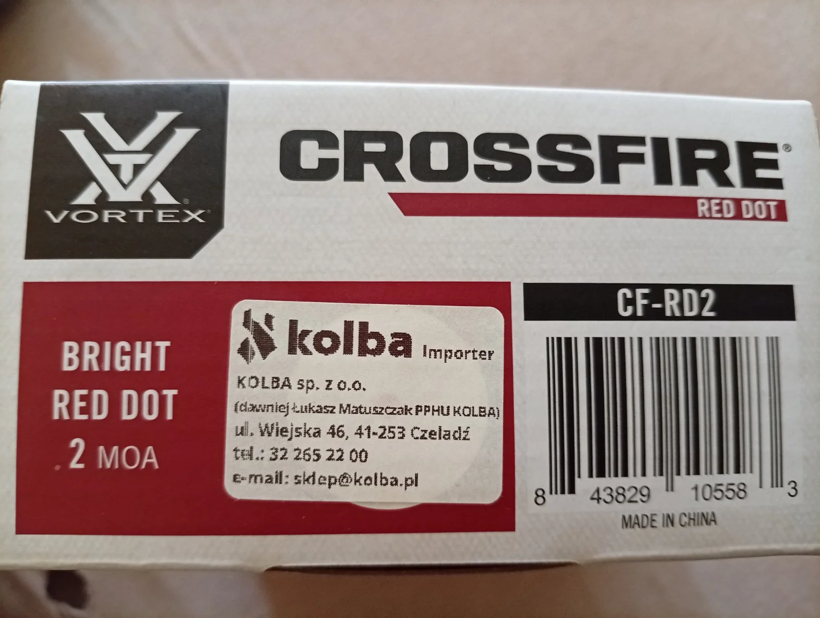 Kolimator Vortex crossfire
