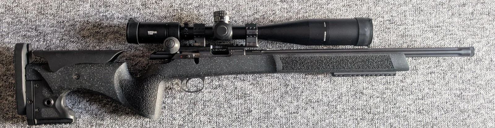 Karabinek CZ 457 LRP w kalibrze .22 LR plus luneta i amunicja