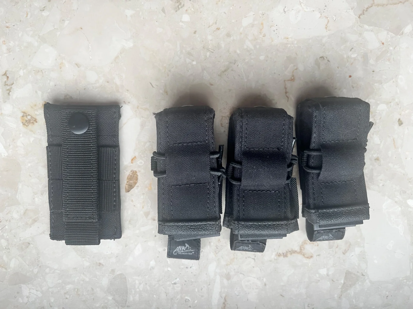 Komplet Ładownic postoetowych Helikon Competition 3szt oraz oraz pouch na multitool