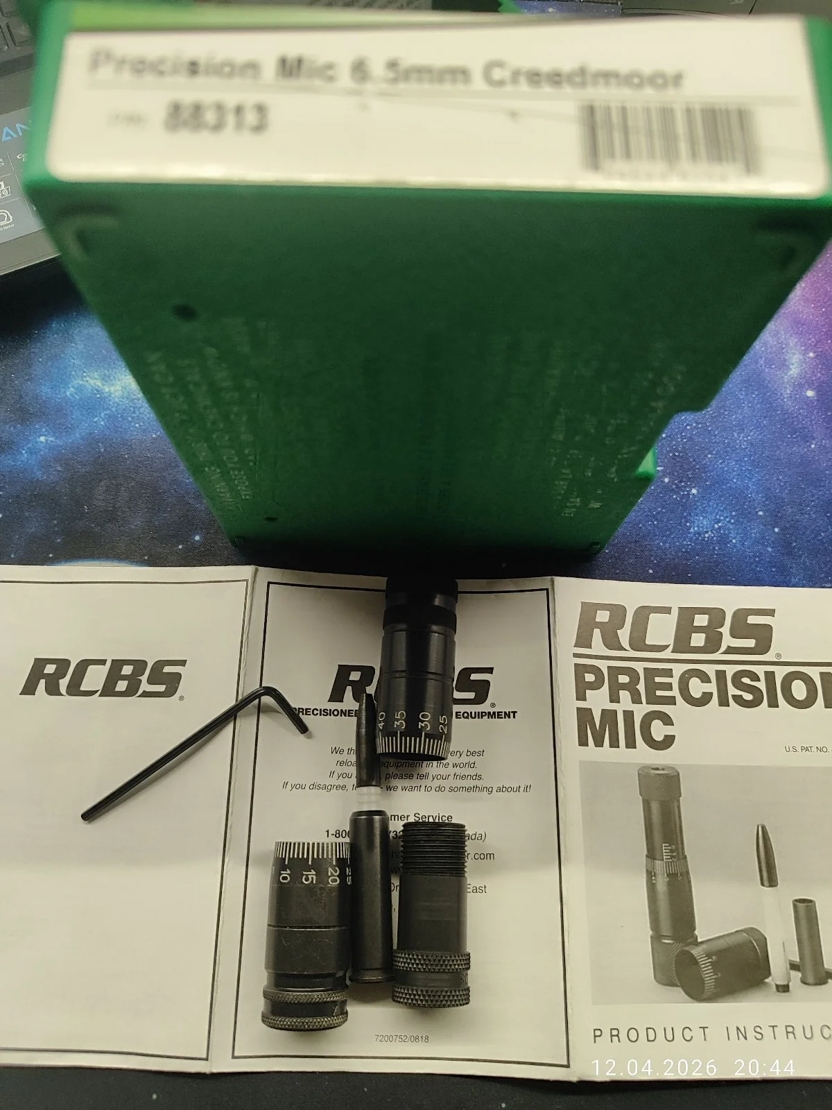 RCBS - przyrząd do pomiaru komory - 6.5 Creedmoor