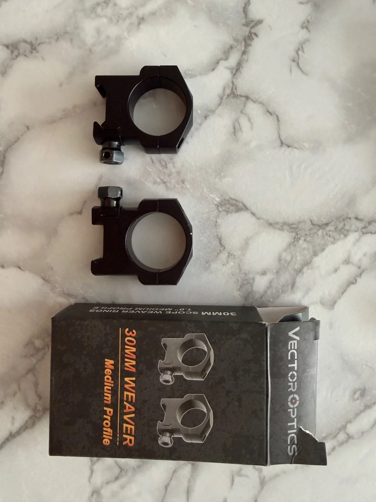 Vector Optics 30mm Weaver Medium Profile - pierścienie montażowe uzywane