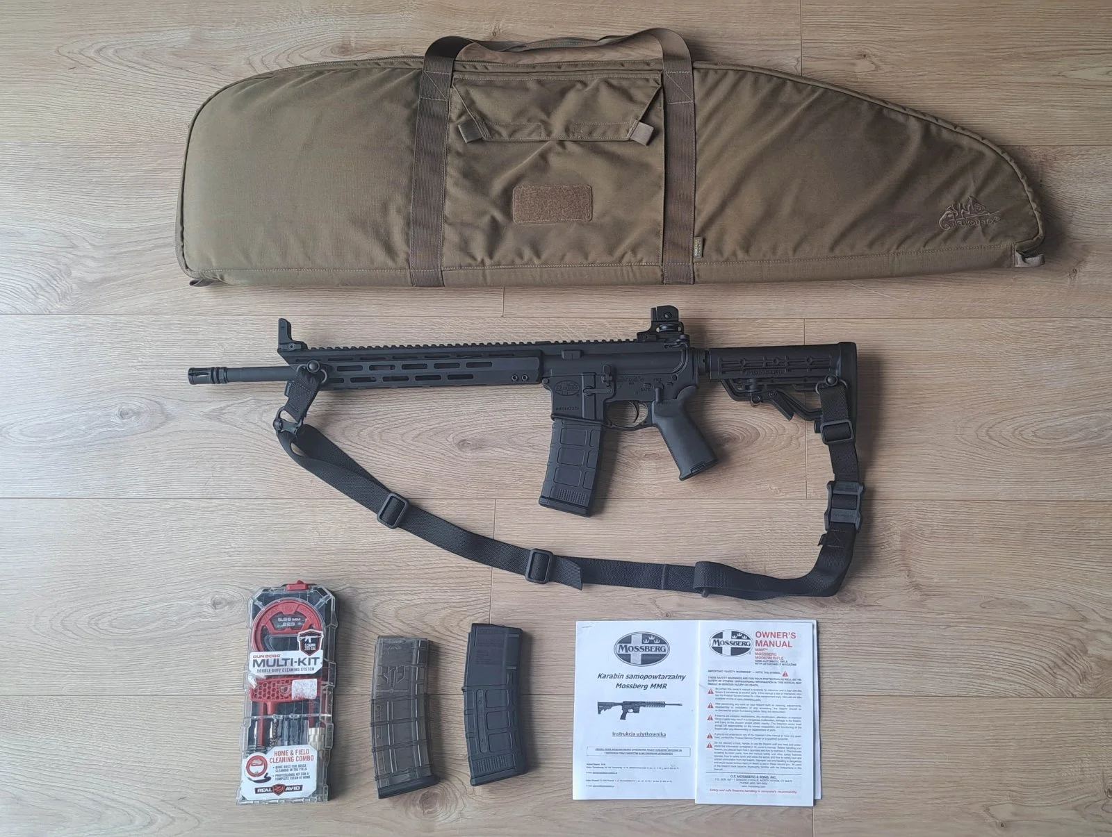 Mossberg MMR kal. .223 Rem / 5.56 - karabinek AR-15, komplet
