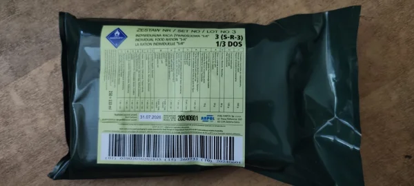 Wojskowe Racje Żywnościowe Eski 15szt