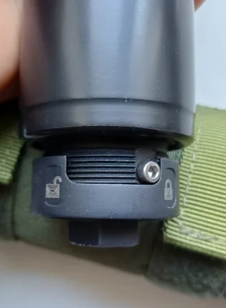 NOWA CENA! Moderator/ tłumik - kal. 308W/ 7,62mm CQB-10 Titanium QD /Kompensator. NOWY! - zdjęcie 5