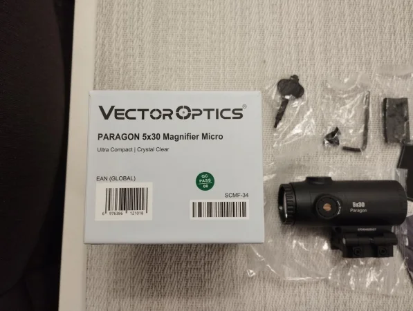 Powiększalnik Vector Optics Paragon 5x30 Magnifier Micro SCMF-34 NOWY - zdjęcie 3