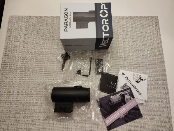 Powiększalnik Vector Optics Paragon 5x30 Magnifier Micro SCMF-34 NOWY - zdjęcie 5