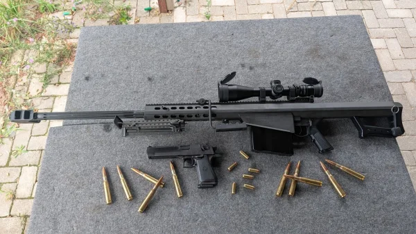 Strzelanie rekreacyjne .50BMG, .50AE, .500S&W , .50Beowulf - 12,7x99 12,7x33 12,7x41 12,7x42