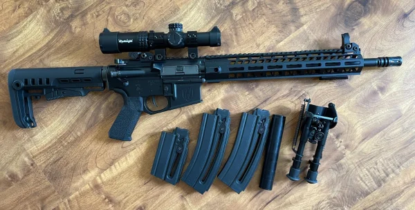 Hammerli TAC R1 .22LR - kompletny zestaw do strzelań sportowych/taktycznych/rekreacyjnych