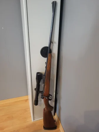 Myśliwski Mauser 98 7x64 40sztuk amunicji luneta 6x nowa stopka kolby
