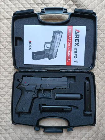 Pistolet Arex Rex Zero 1 CP 9x19 full metal, nowy, na gwarancji!