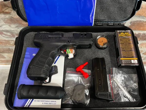 Pistolet Sarsilmaz SAR9 SC Black Gen 3 kal. 9x19 - zdjęcie 3