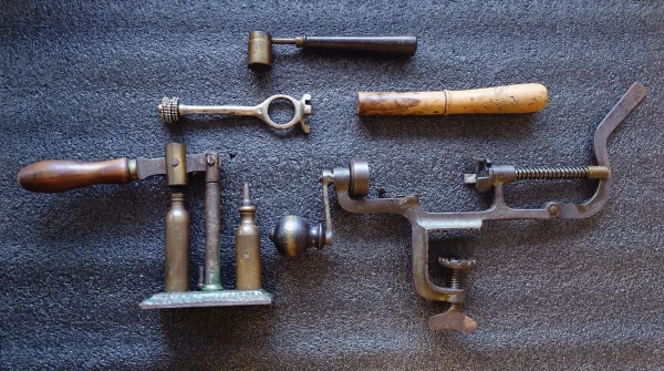 Zestaw do elaboracji amunicji śrutowej 16 GA 16/70 16/65 Zawijarka 4