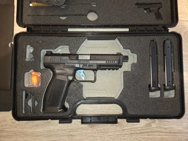 Pistolet Canik METE SFT kal. 9x19 mm czarny plus amunicja 4600 sztuk