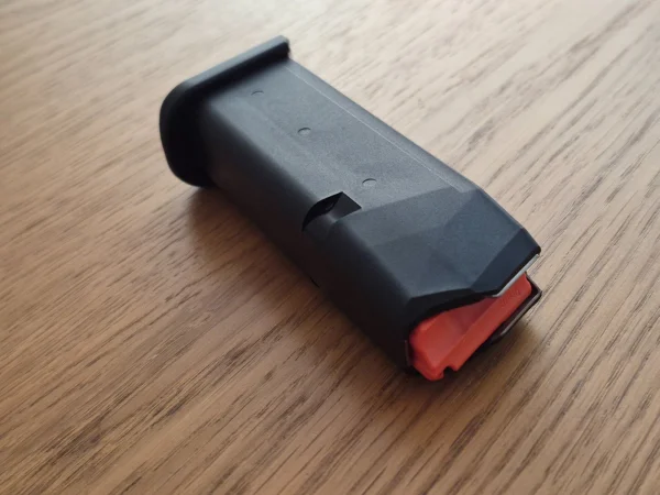 magazynek GLOCK - 15 nabojowy pomarańczowy donośnik