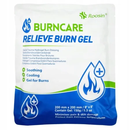 Opatrunek hydrożelowy na oparzenia 20 x 20 cm BurnCare Relieve