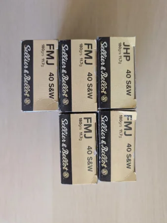 S&B .40S&W 225szt