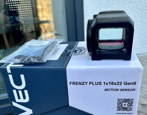 Kolimator zamknięty Vector optics frenzy plus/ płytka Glock MOS