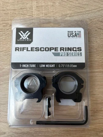 Montaż niski Vortex Pro Ring 1" wysokość 0,75"