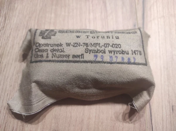 Toruńskie Zakłady - Opatrunek W-ZN-76/MPL-07-020 - sygn. 1478