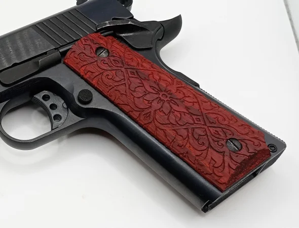 Okładziny 1911 drewniane homemade - zdjęcie 3