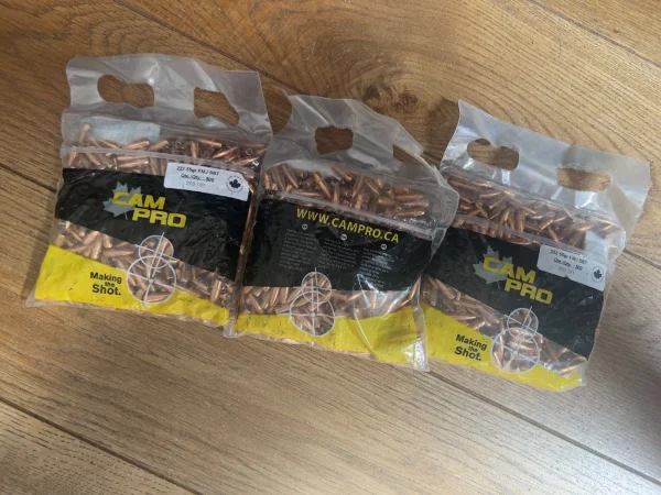 CamPro .224'' 55gr FMJ 1500szt Wawa